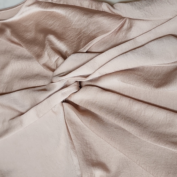 Zara shimmering sand gold blouse size medium - Picture 4 of 10